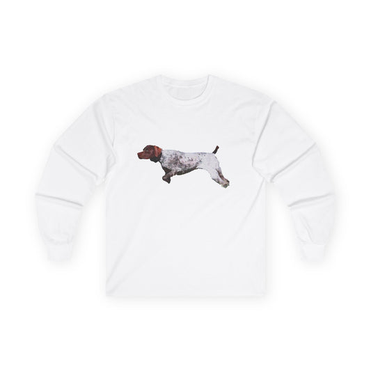 German Shorthaired Pointer "On Point" Classic Cotton Long Sleeve Tee