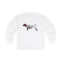 German Shorthaired Pointer "On Point" Classic Cotton Long Sleeve Tee