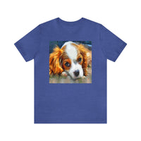 King Charles Spaniel "Puppy #2" Unisex Jersey Short Sleeve Tee