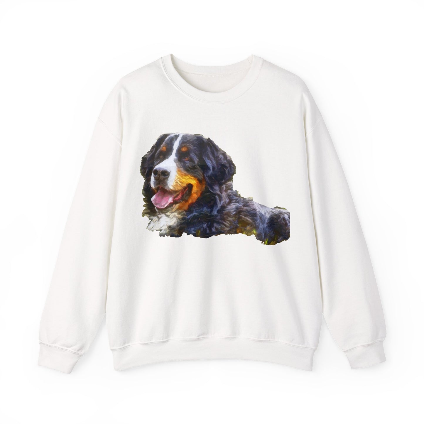 Bernese Mountain Dog Unisex 50/50 Crewneck Sweatshirt
