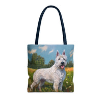 Bouvier des Ardennes - Polyester Tote Bag (AOP)