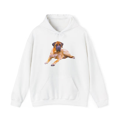 Mastiff 'Muary' Unisex 50/50 Hooded Sweatshirt