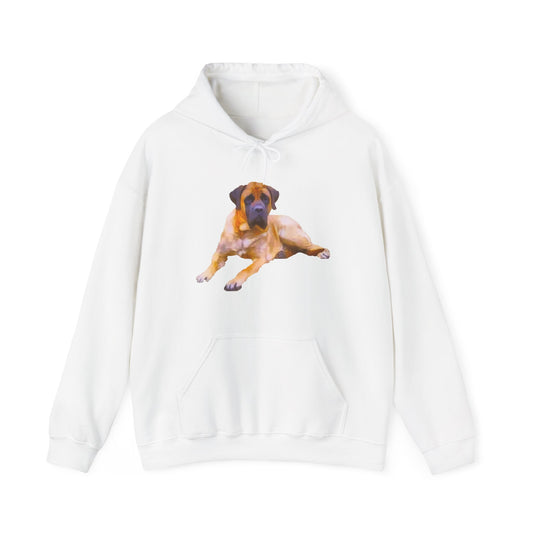 Mastiff  'Muary' Unisex  50/50 Hooded Sweatshirt