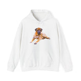 Mastiff 'Muary' Unisex 50/50 Hooded Sweatshirt