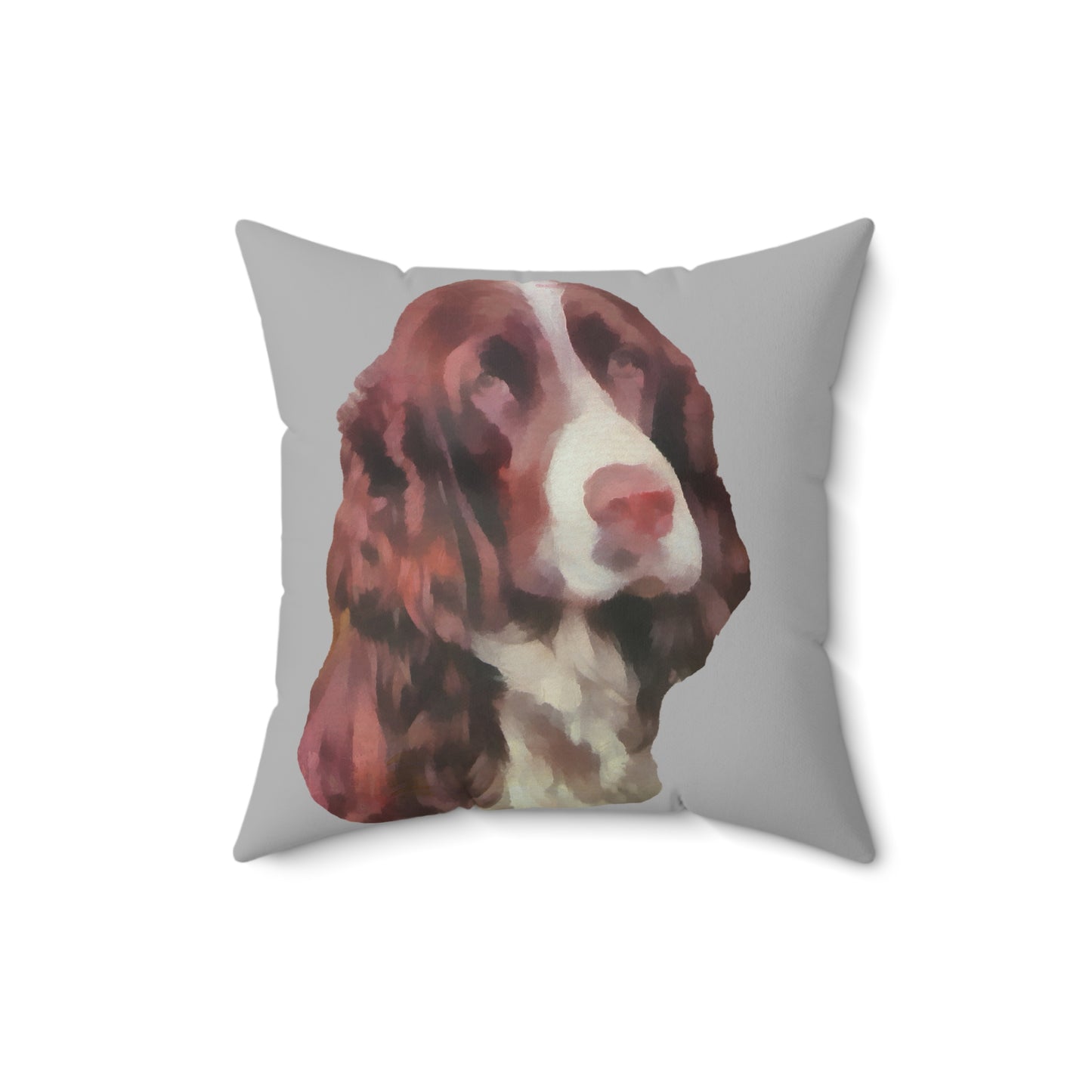 English Springer Spaniel - Spun Polyester Throw Pillow