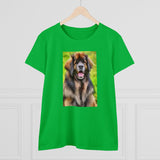 Leonberger Women's Midweight Cotton Tee