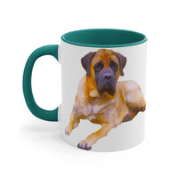 Mastiff 'Maury' Accent Coffee Mug, 11oz