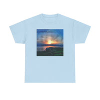 Sifnos (Greece) Sunset #2 - Unisex Heavy Cotton Tee