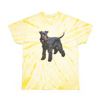Kerry Blue Terrier Tie-Dye Tee, Cyclone