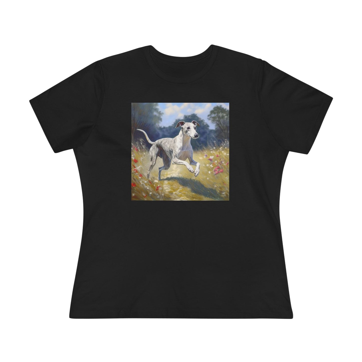 Whippet Women's Relaxed Fit Cotton Tee