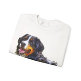 Bernese Mountain Dog Unisex 50/50 Crewneck Sweatshirt