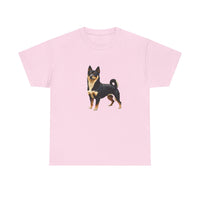 Black & Tan Shiba Inu  -  Unisex Heavy Cotton Tee