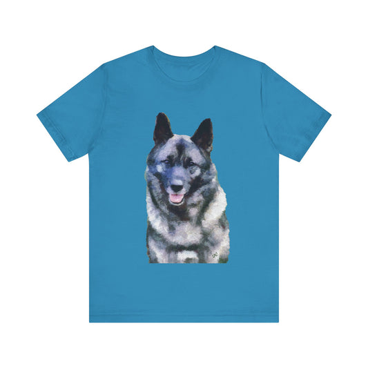 Norwegian Elkhound - Unisex Jersey Short Sleeve Tee