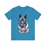 Norwegian Elkhound - Unisex Jersey Short Sleeve Tee