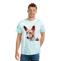 Basenji Unisex Cotton Tie-Dye Tee, Cyclone