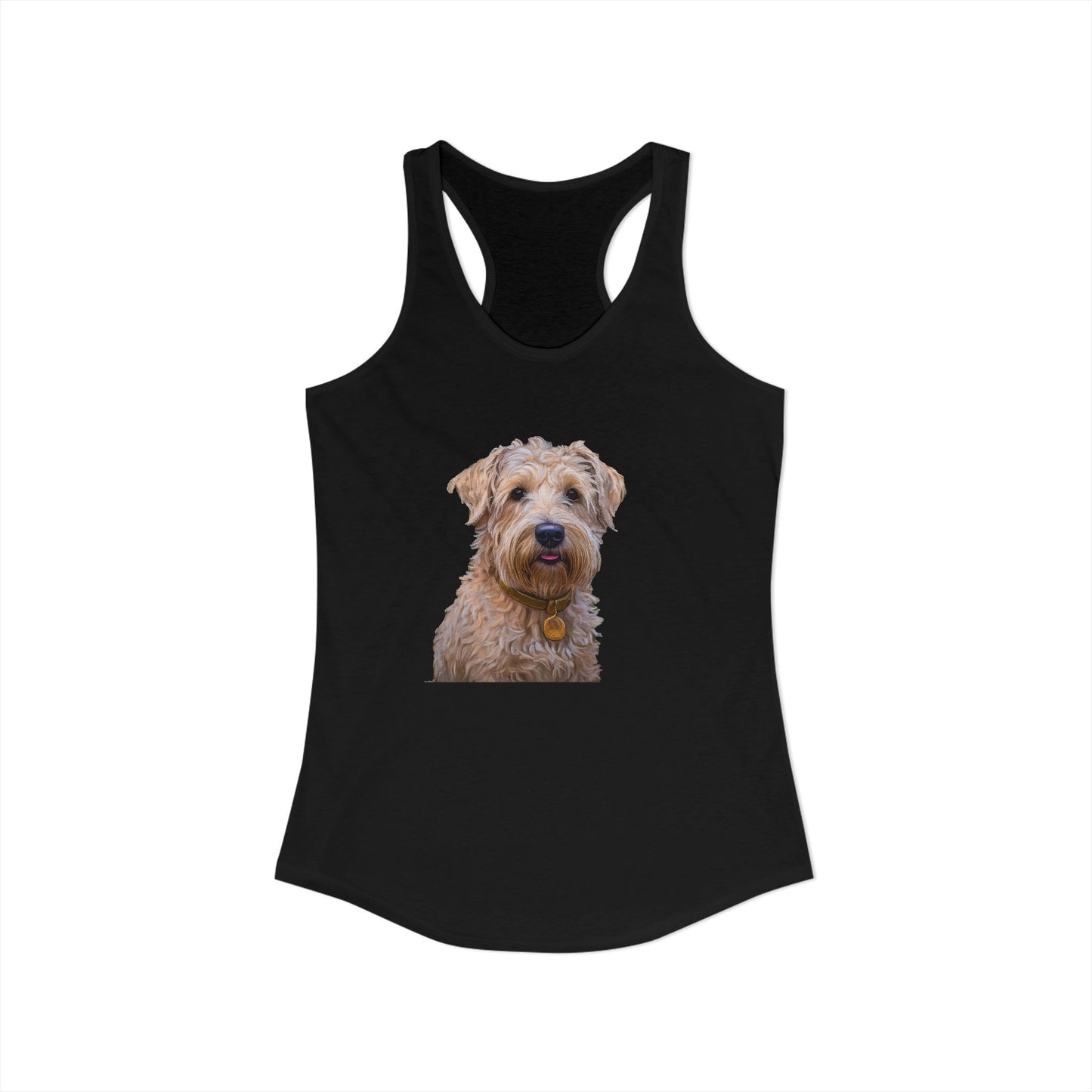 Soft Coated Wheaten Terrier Women's Slim Fit Tank Top