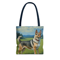 Swedish Vallhund  - Polyester Tote Bag (AOP)