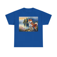 Shiba Inu Unisex Heavy Cotton Tee