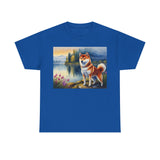 Shiba Inu Unisex Heavy Cotton Tee