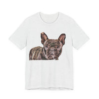 French Bulldog 'Frenchy' Unisex Jersey Short Sleeve Tee