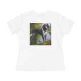 Large Munsterlander - Women's Relaxed Fit Cotton Tee