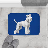 Bedlington Terrier Bathroom Rug Mat