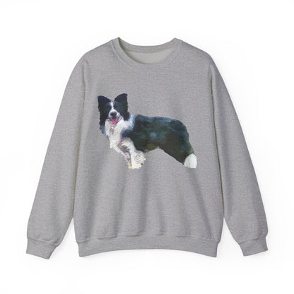 Border Collie 'Andrew' Unisex Crewneck Sweatshirt
