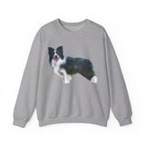 Border Collie 'Andrew' Unisex Crewneck Sweatshirt