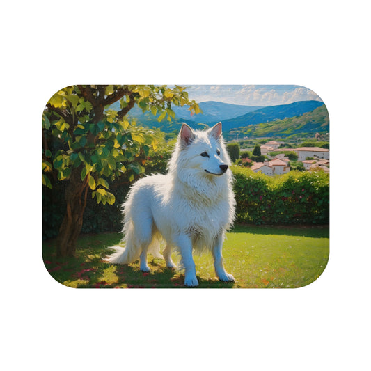 Volpino Italiano - Bathroom Rug Mat