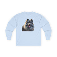 Keeshond Unisex Classic Cotton Long Sleeve Tee