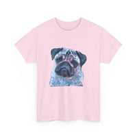 Pug 'Pompey' Unisex Heavy Cotton Tee