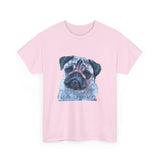 Pug 'Pompey' Unisex Heavy Cotton Tee