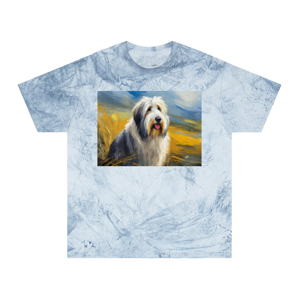 Old English Sheepdog Classic Ringspun Cotton Color Blast T-Shirt