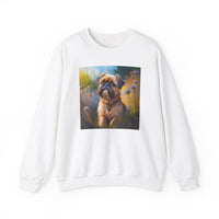 Brussels Griffon Unisex 50/50 Crewneck Sweatshirt