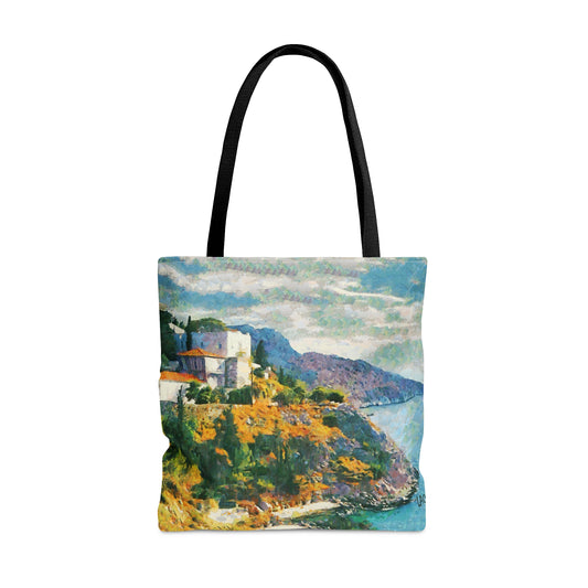 Hydra (Greece) Hillside - -  Tote Bag