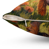 Nova Scotia Duck Tolling Retriever Spun Polyester Throw Pillow