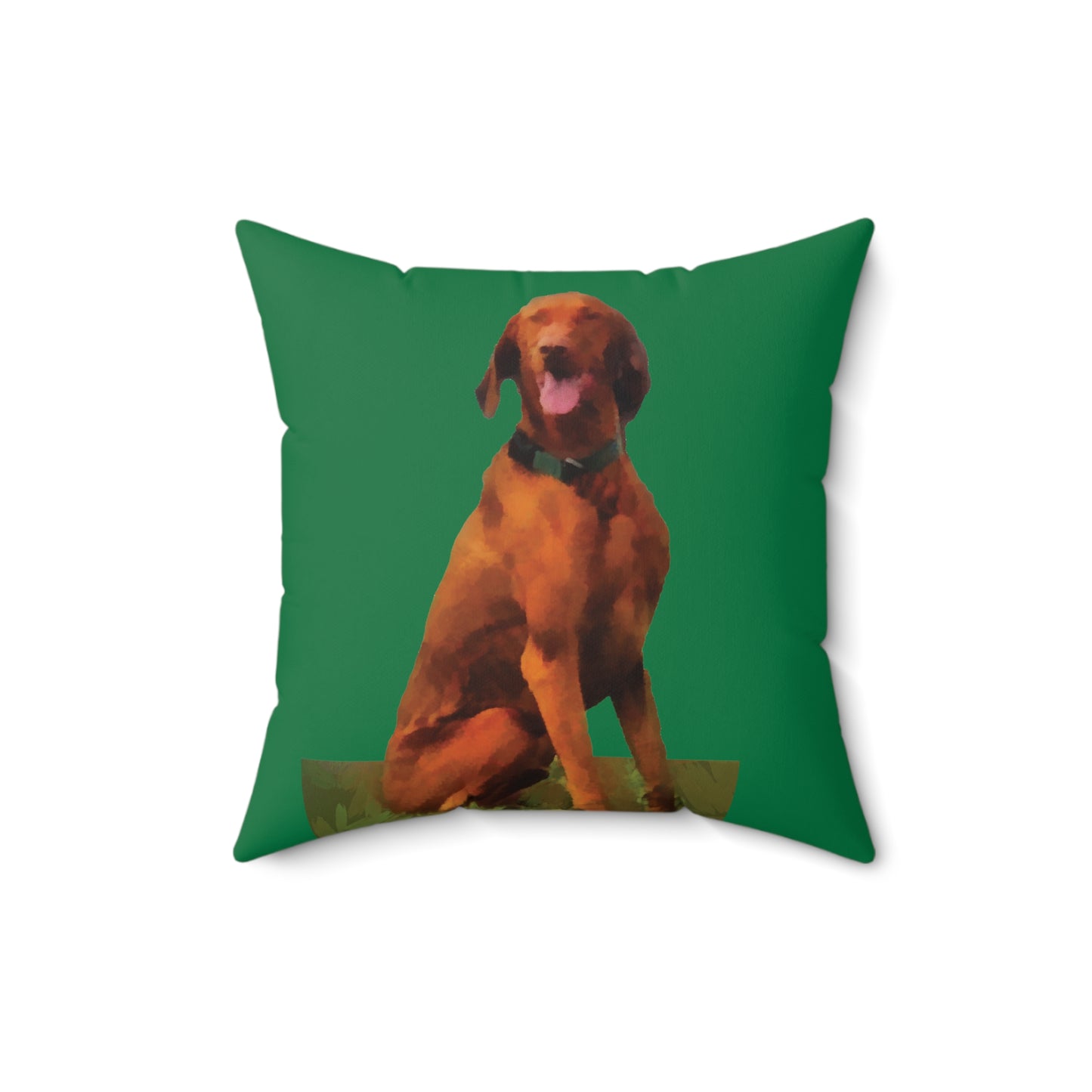 Hungarian Vizsla 'Waiting For The Bride' Throw Pillow