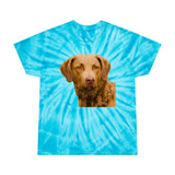 Chesapeake Bay Retriever Unisex Tie-Dye Tee, Cyclone