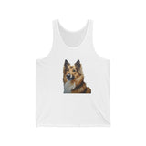 Icelandic Sheepdog Unisex Jersey Tank