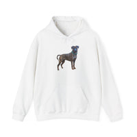 Treeing Tennessee Brindle  Unisex 50/50 Hooded Sweatshirt