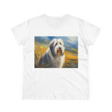 Old English Sheepdog Women's Midweight Cotton Tee