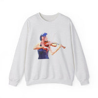 Violin 'The Bowist' Unisex 50/50 Crewneck Sweatshirt