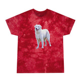 Hungarian Kuvasz Tie-Dye Tee, Crystal