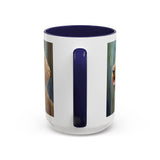 Labradoodle  =- Ceramic Accent Mug - 2 Sizes