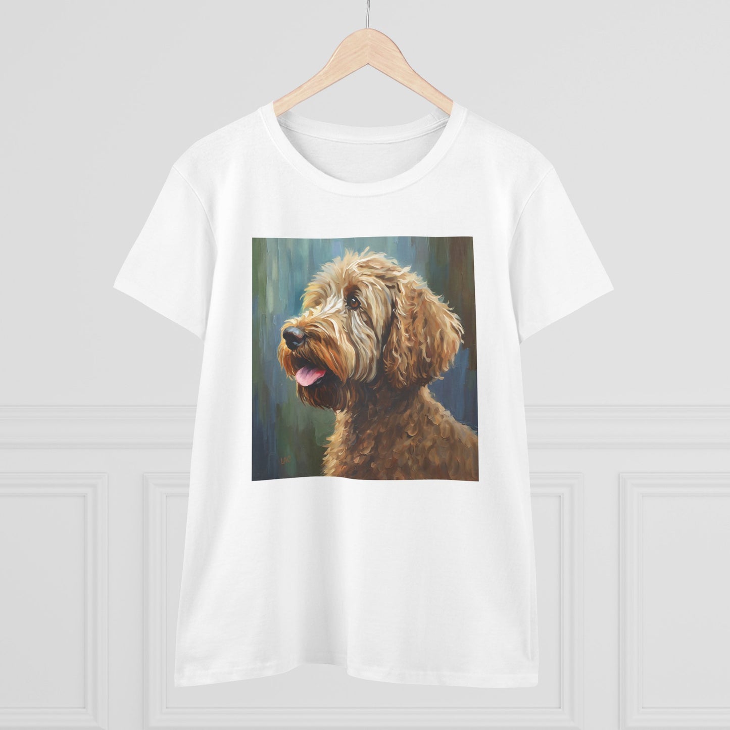 Labradoodle Women's Midweight Cotton Tee
