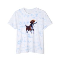 Drever Puppy - Unisex Fashion Tie-Dyed T-Shirt