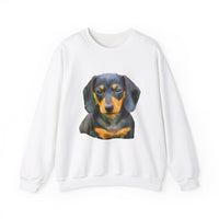 Dachshund 'Doxie #2' Unisex 50/50 Crewneck Sweatshirt