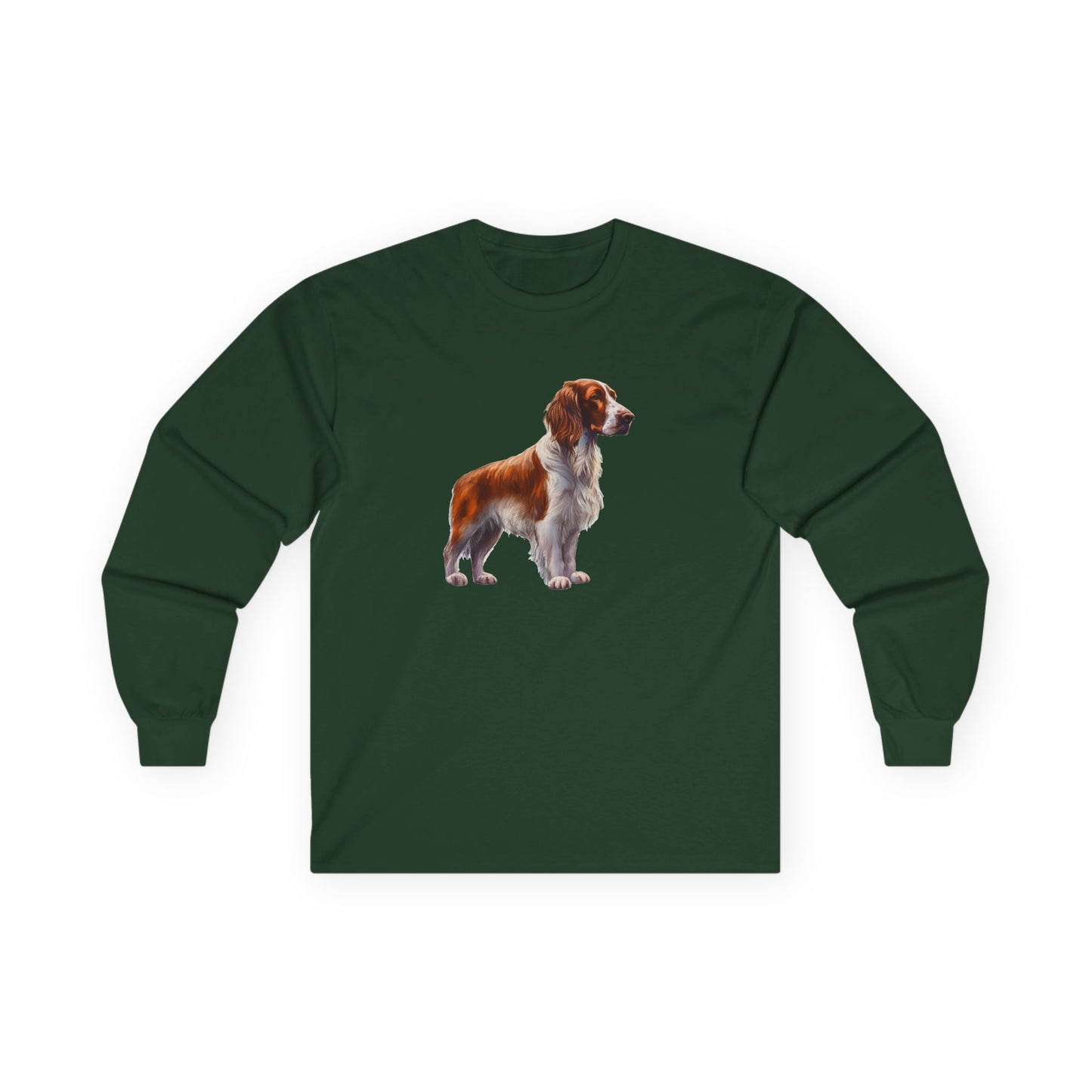 Irish Red & White Setter - Unisex Classic Cotton Long Sleeve Tee