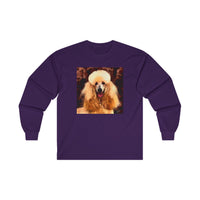 Poodle Unisex Cotton Long Sleeve Tee