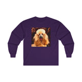 Poodle Unisex Cotton Long Sleeve Tee